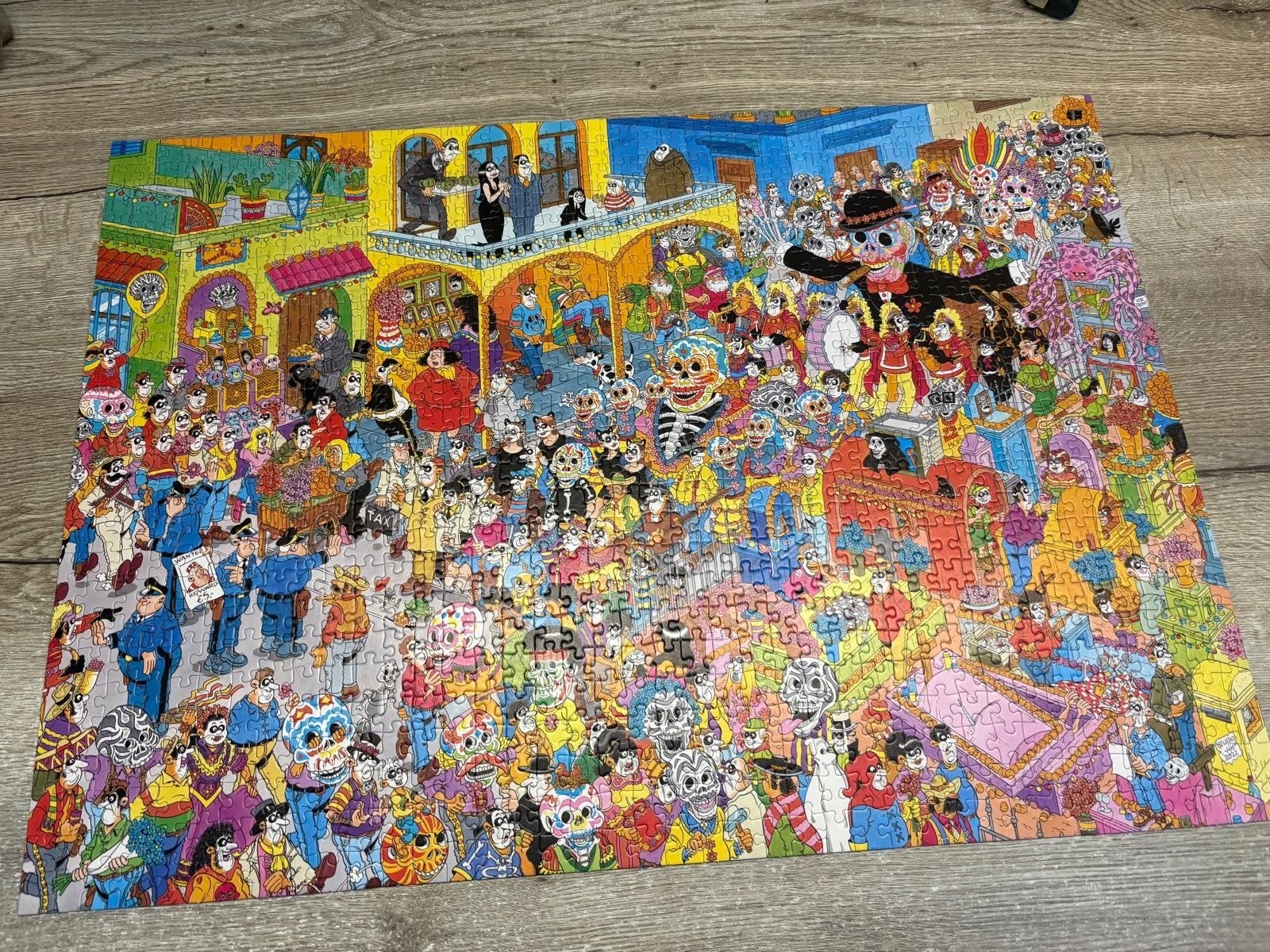 Jan van Haasteren puzzel., Ophalen of Verzenden, 500 t/m 1500 stukjes, Zo goed als nieuw
