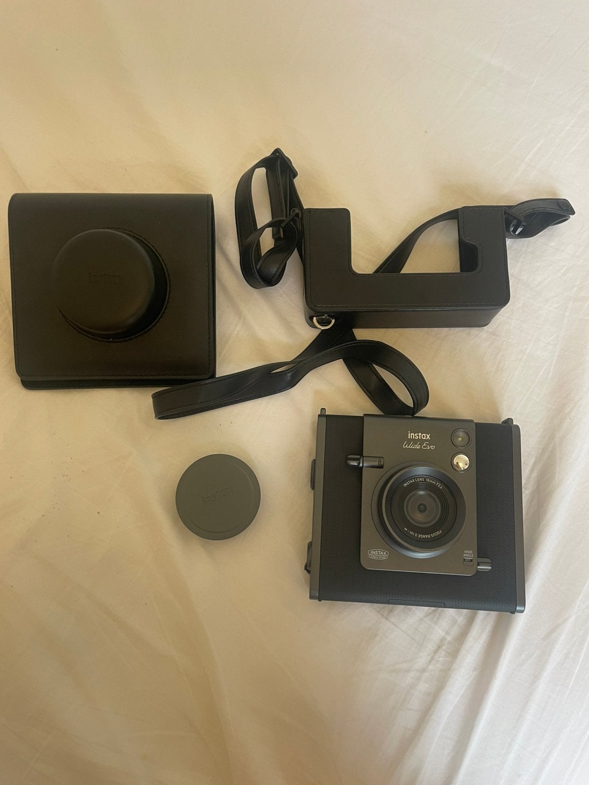 Instax Wide Evo met garantie, Ophalen of Verzenden, Zo goed als nieuw, Polaroid, Fuji