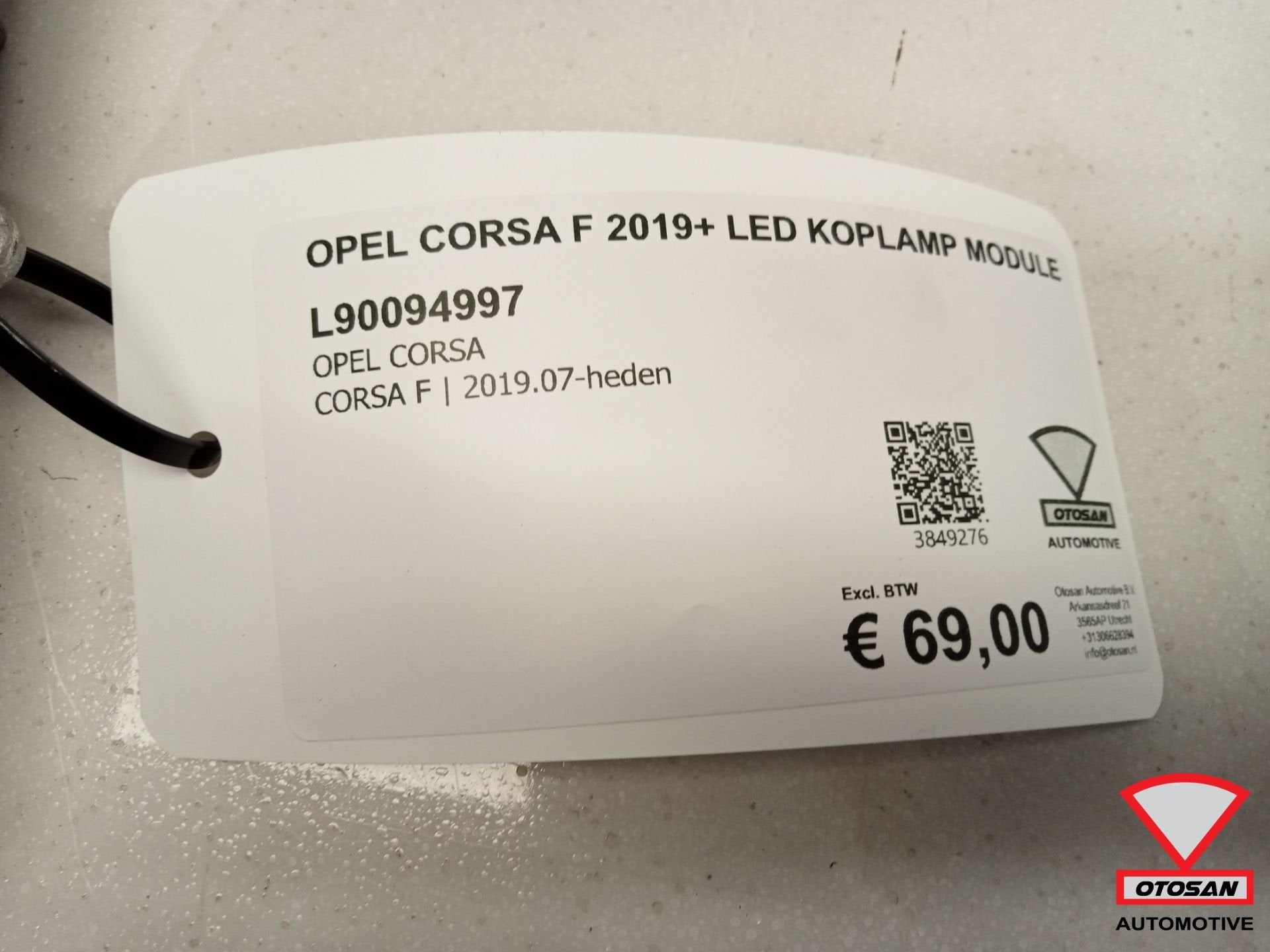 Opel Corsa F 2019+ Led Koplamp starter Module, Auto-onderdelen, Gebruikt, Opel Automobile GmbH, Ophalen of Verzenden, Kontakt@opel-infoservice.de
