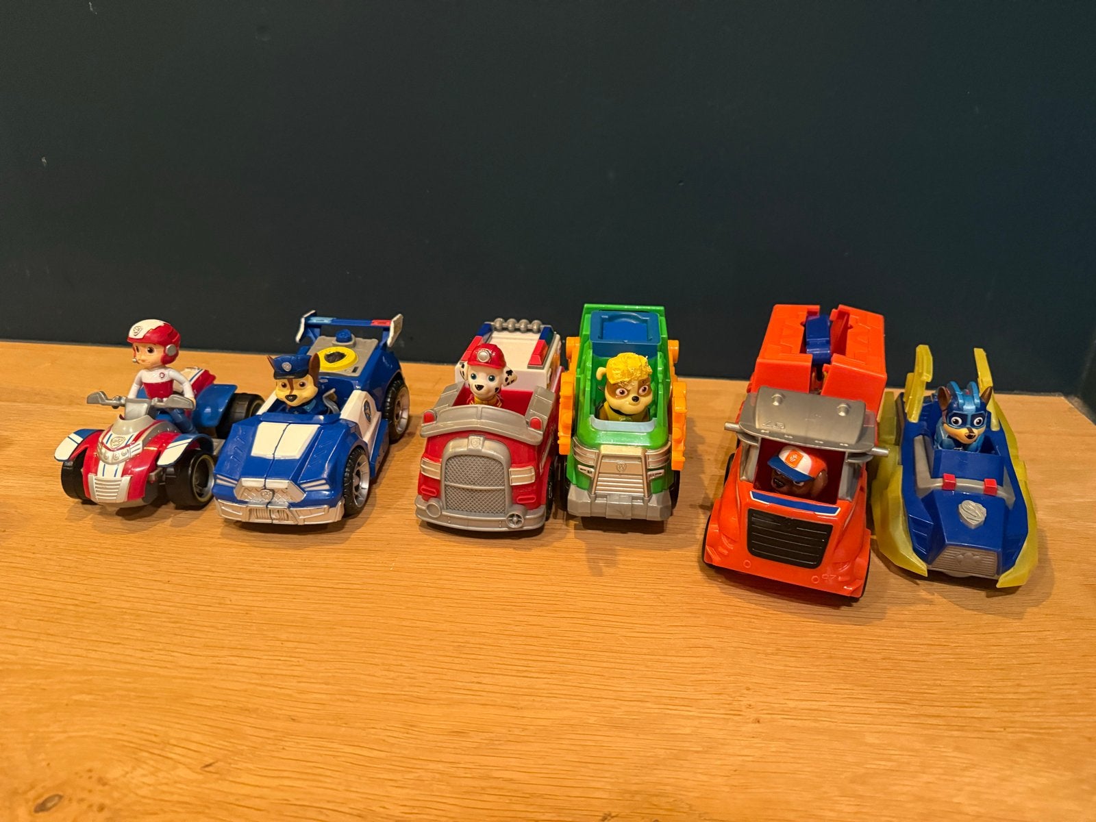 Paw Patrol Voertuigen Set - 6 stuks, Ophalen, Gebruikt