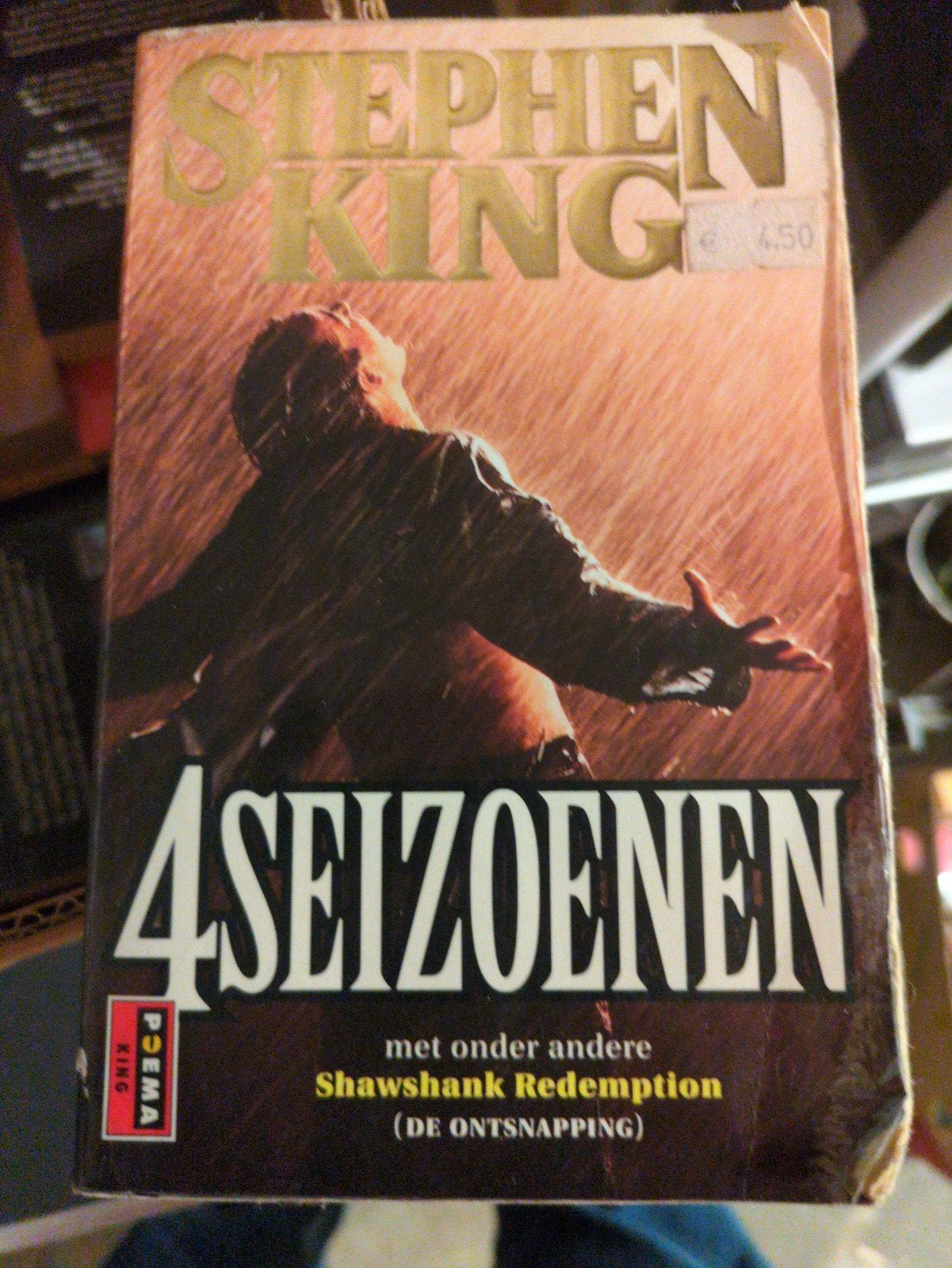 Stephen King - 4 Seizoenen (De Ontsnapping), Boeken, Ophalen of Verzenden, Gelezen, Stephen King, Nederland