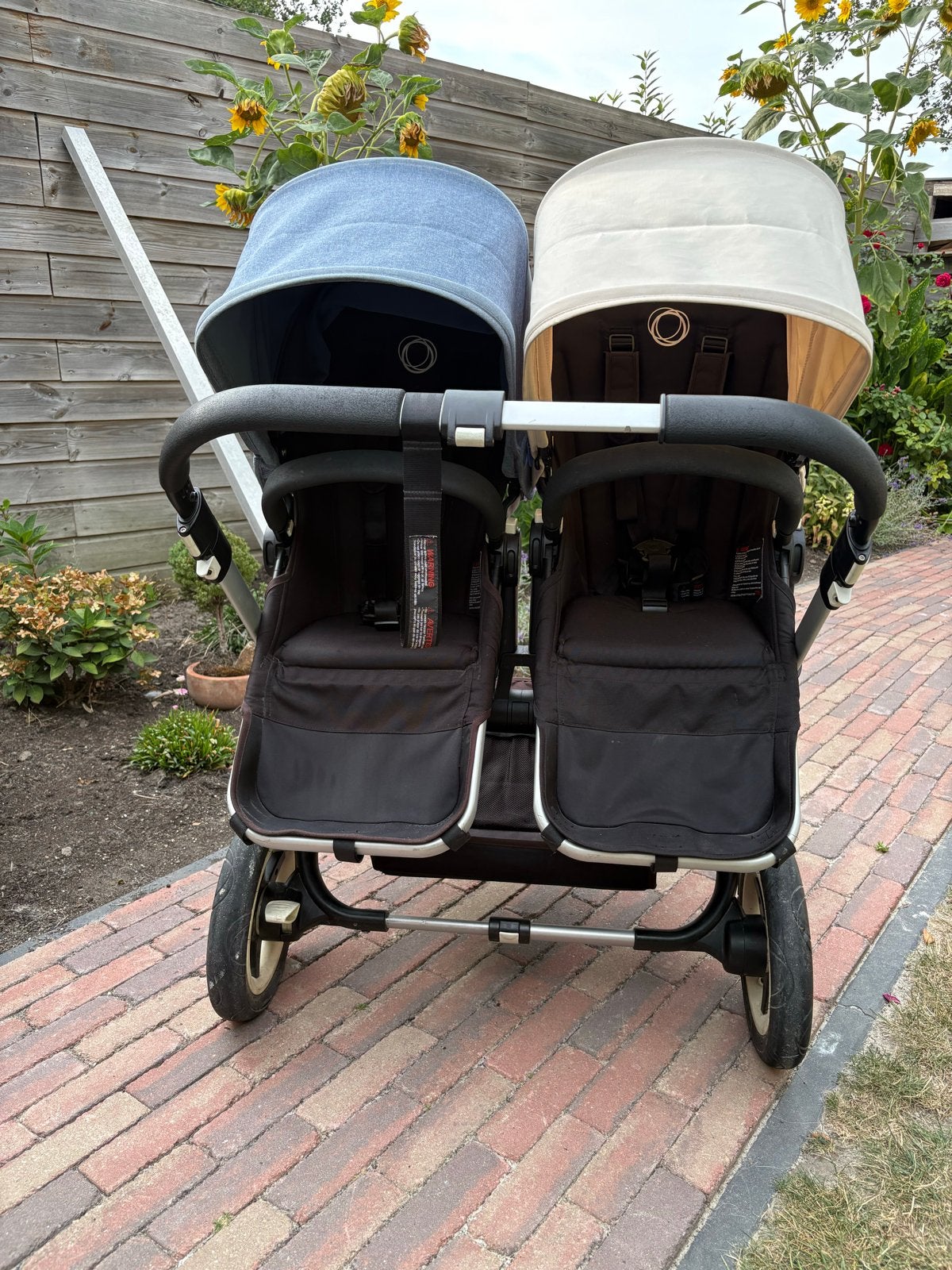 Bugaboo Donkey 2 Duo kinderwagen met accessoires, Ophalen, Zo goed als nieuw, Combiwagen, Duowagen