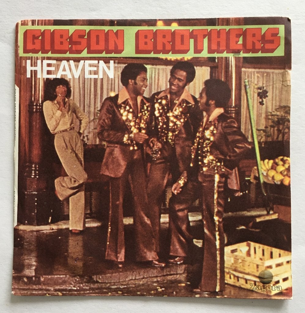 Gibson Brothers - Heaven (Vinyl Single), Fotohoes, 7 inch, Ophalen of Verzenden, Zo goed als nieuw
