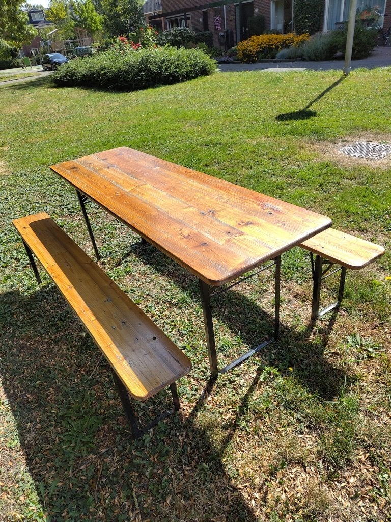 Te huur: biertafel - opklaptafel - eettafel, Ophalen, Gebruikt, Overige