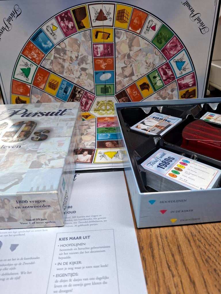 Trivial Pursuit 1980s Editie Bordspel, Vijf spelers of meer, Ophalen of Verzenden, Gebruikt, Parker Brothers
