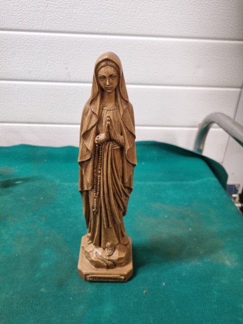 beeld madonna de lourdes steen zwaar, Ophalen of Verzenden