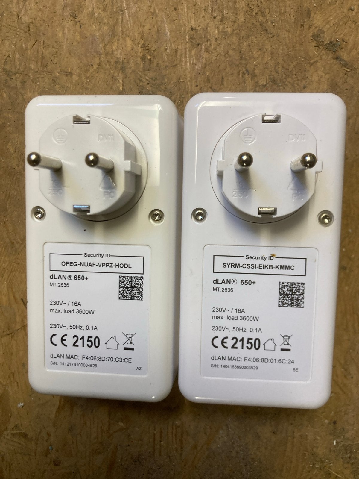 2x Devolo dLAN 650+ Powerline Adapters - Zo goed als nieuw, Ophalen of Verzenden, Zo goed als nieuw