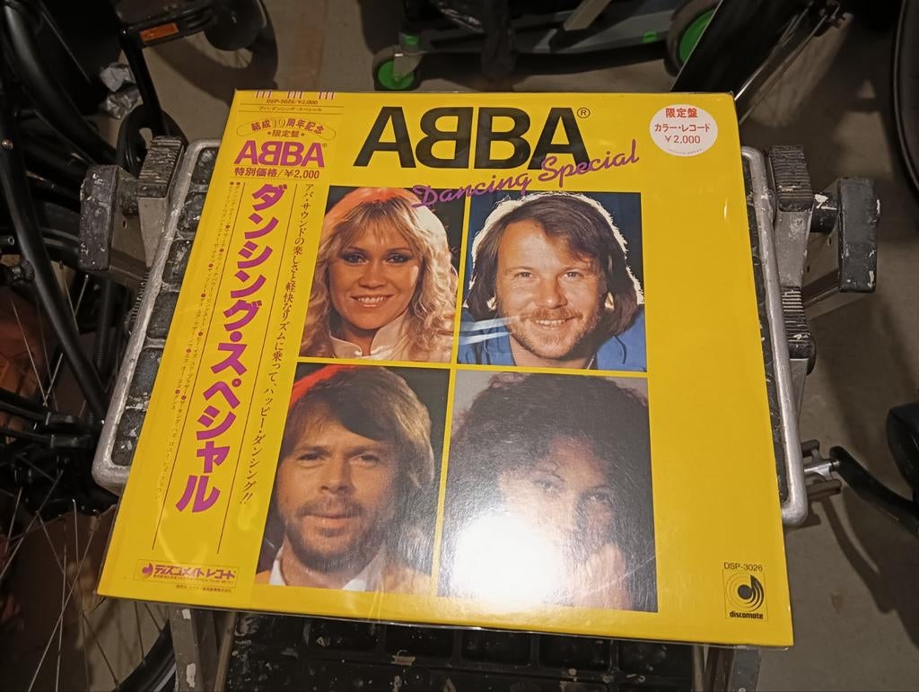 ABBA Dancing Special - Japanse Gele Vinyl LP (Geseald), Inclusief obi, Ophalen of Verzenden, 1970 - 1979, 12 inch