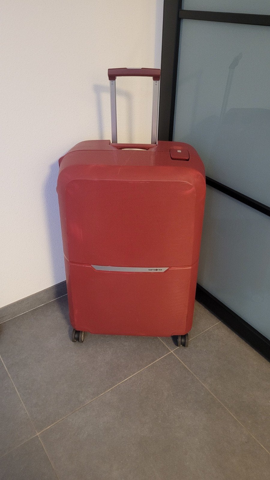 Samsonite Magnum Eco Spinner 81CM - Nette staat, Hard kunststof, 45 tot 55 cm, Zo goed als nieuw, 70 cm of meer