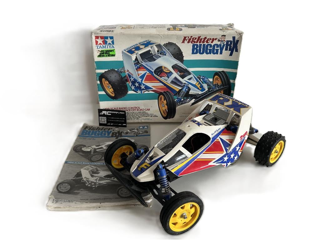 Tamiya Fighter Buggy RX 1/10 rc auto, Elektro, Gebruikt, Auto offroad, Ophalen of Verzenden