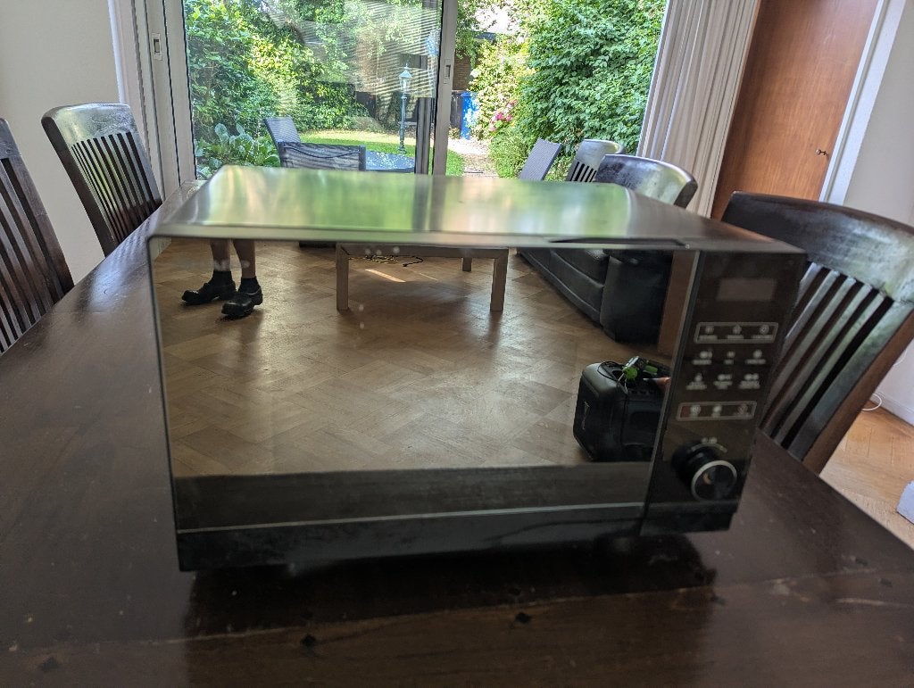 Combi magnetron sharp, Witgoed en Apparatuur, Magnetrons, Ophalen, Combimagnetron, Gebruikt, 45 tot 60 cm
