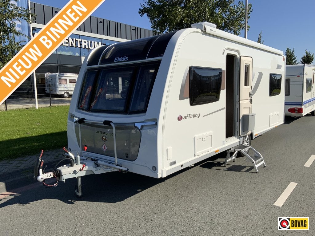 Elddis Affinity 574, Caravans en Kamperen, Elddis, Rondzit, Bedrijf, Schokbreker