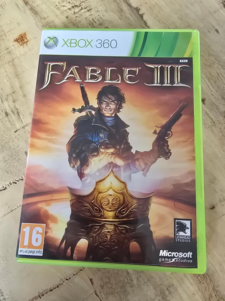 Fable III - Xbox 360 - Avontuurlijke RPG, Spelcomputers en Games, Gebruikt, 1 speler, Ophalen of Verzenden, Role Playing Game (Rpg)
