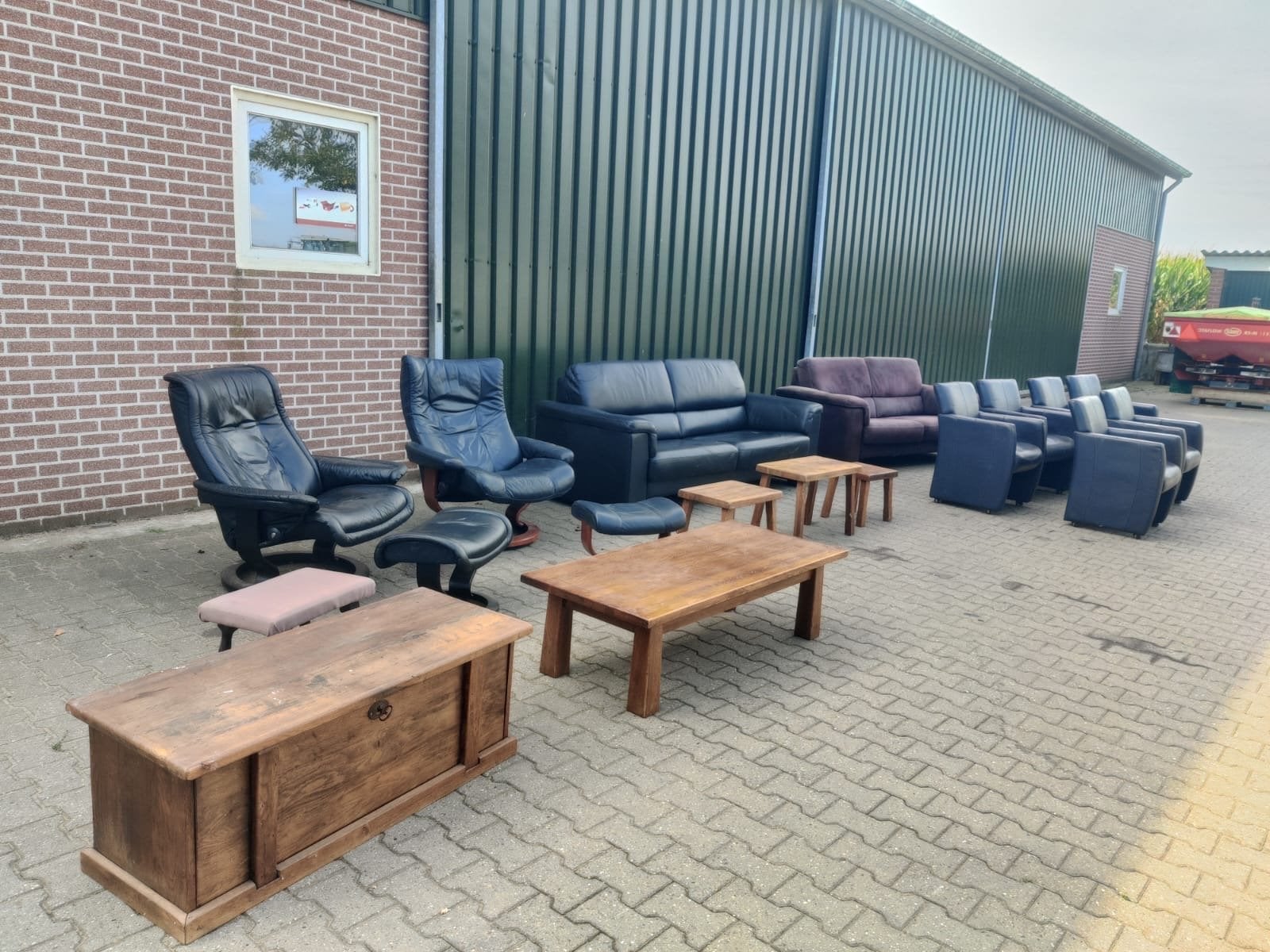 Diverse Woonkamer Meubel Set - Banken, Stoelen, Tafels, Ophalen of Verzenden