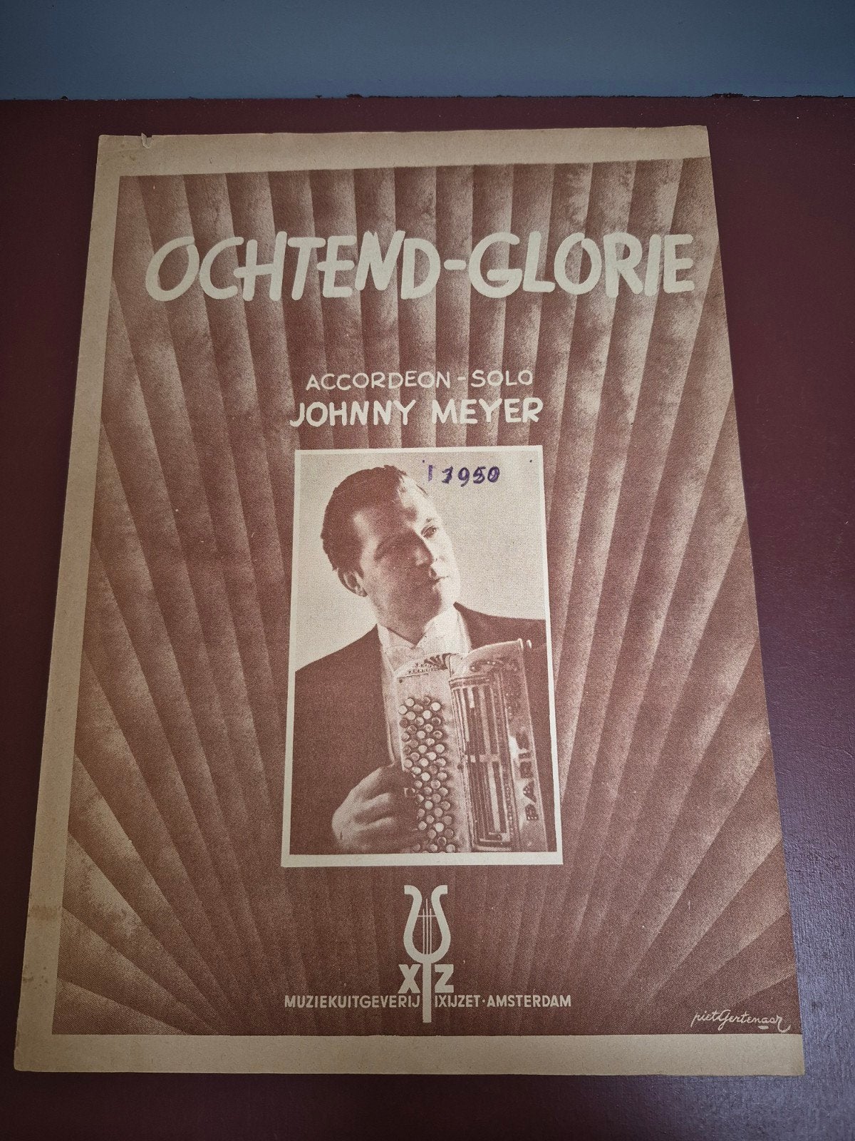 Ochtend-Glorie Accordeon Solo - Johnny Meyer (1950), Gebruikt, Overige genres, Ophalen of Verzenden, Artiest of Componist
