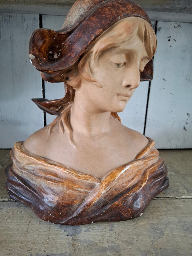 Antieke Carli buste jonge vrouw model 300 ca. 1920, Antiek en Kunst, Curiosa en Brocante, Ophalen of Verzenden