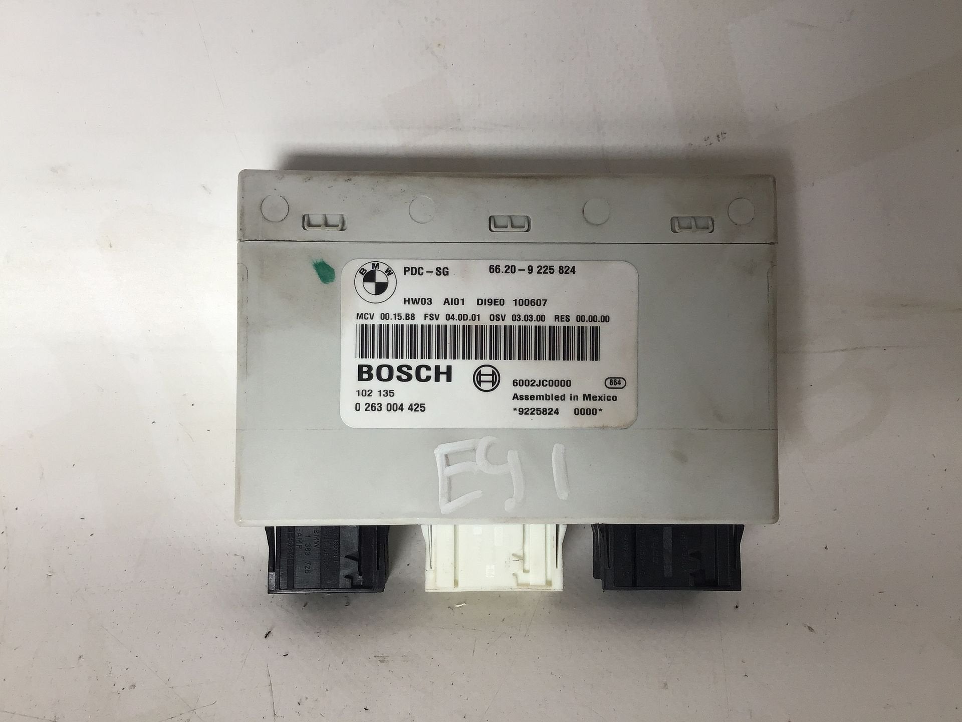 PDC module BMW E91 66209225824, Gebruikt, -, -, Ophalen of Verzenden