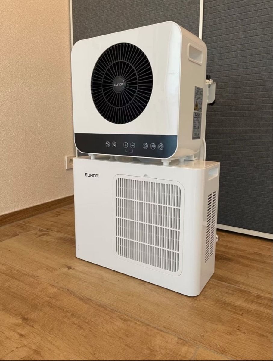 Eurom AC3501 WLAN-split-airco, Ophalen of Verzenden, Zo goed als nieuw, Wandairco, 60 tot 100 m³