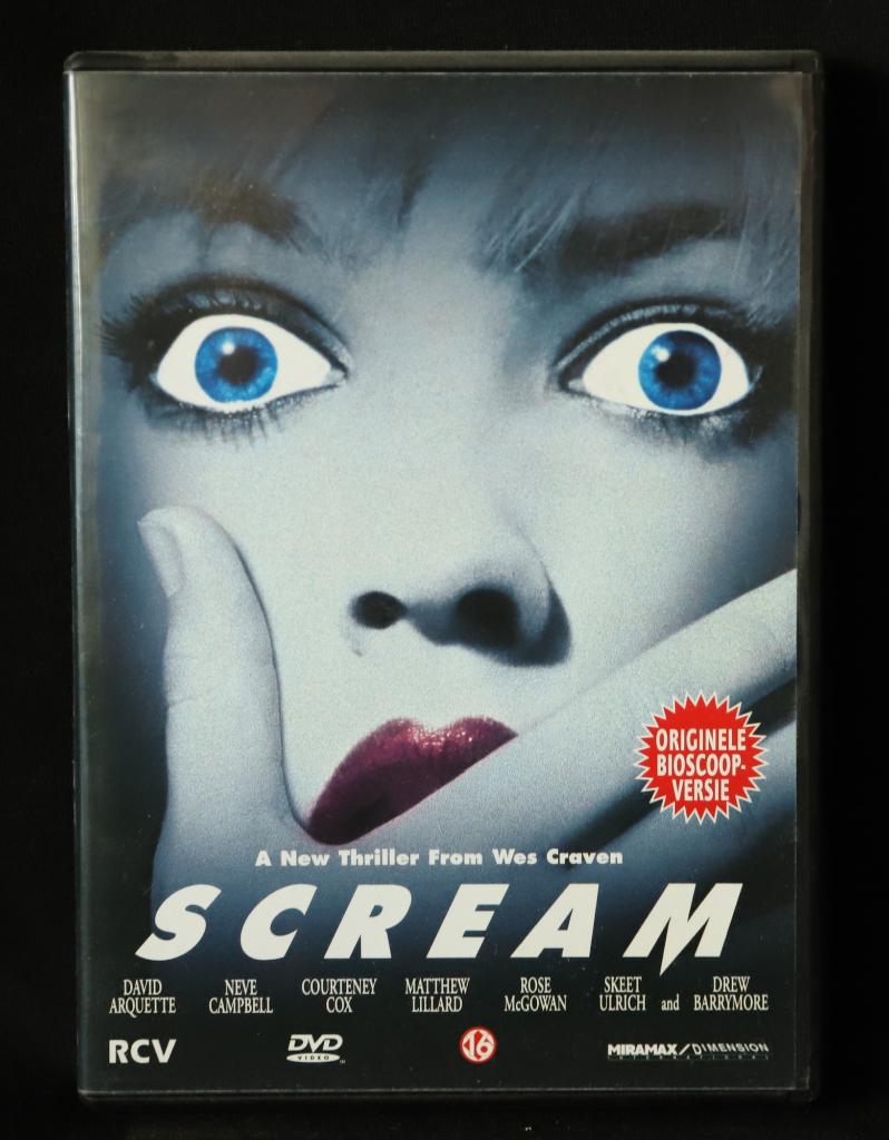 Scream, Cd's en Dvd's, Dvd's | Horror, Vanaf 16 jaar, Ophalen of Verzenden, Zo goed als nieuw, Slasher