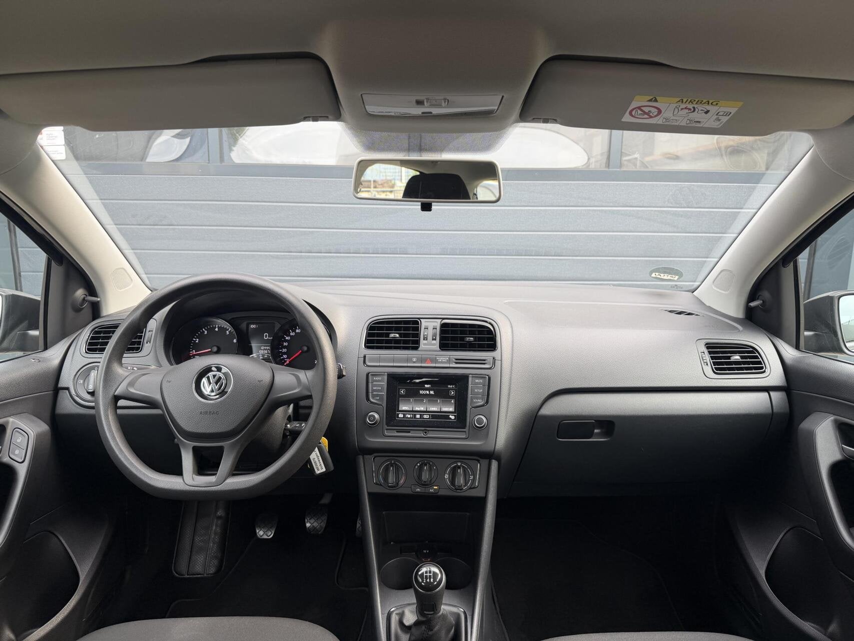 Volkswagen Polo 1.0 | Airco | vol ODH | Zuinig, Auto's, Stof, Gebruikt, 60 pk, Bedrijf