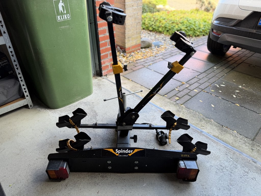 Spinder Hawk Trekhaakdrager voor 2 fietsen, Ophalen, 2 fietsen, Gebruikt, Trekhaakdrager