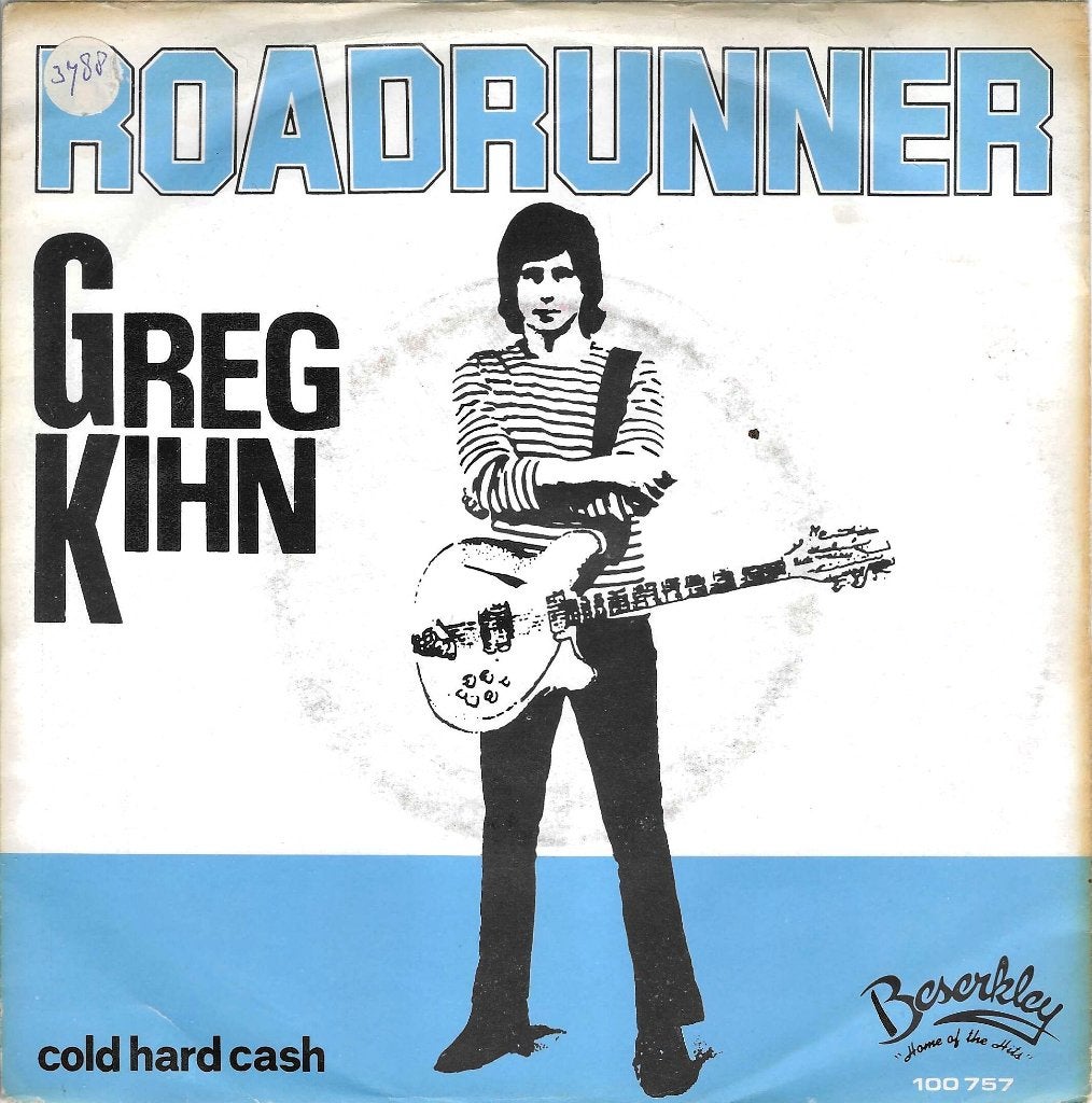 greg kihn / roadrunner - punk/new wave, Gebruikt, 7 inch, Rock en Metal, Fotohoes