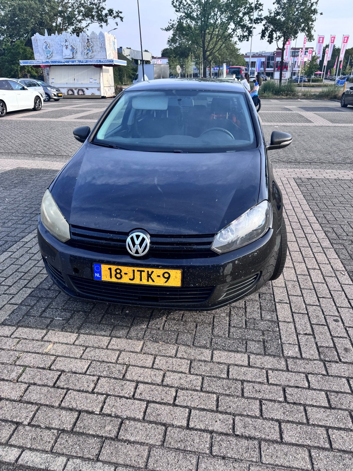 Volkswagen Golf 1.6 TDI 77KW 2009 Zwart, Voorwielaandrijving, 4 cilinders, Zwart, Origineel Nederlands