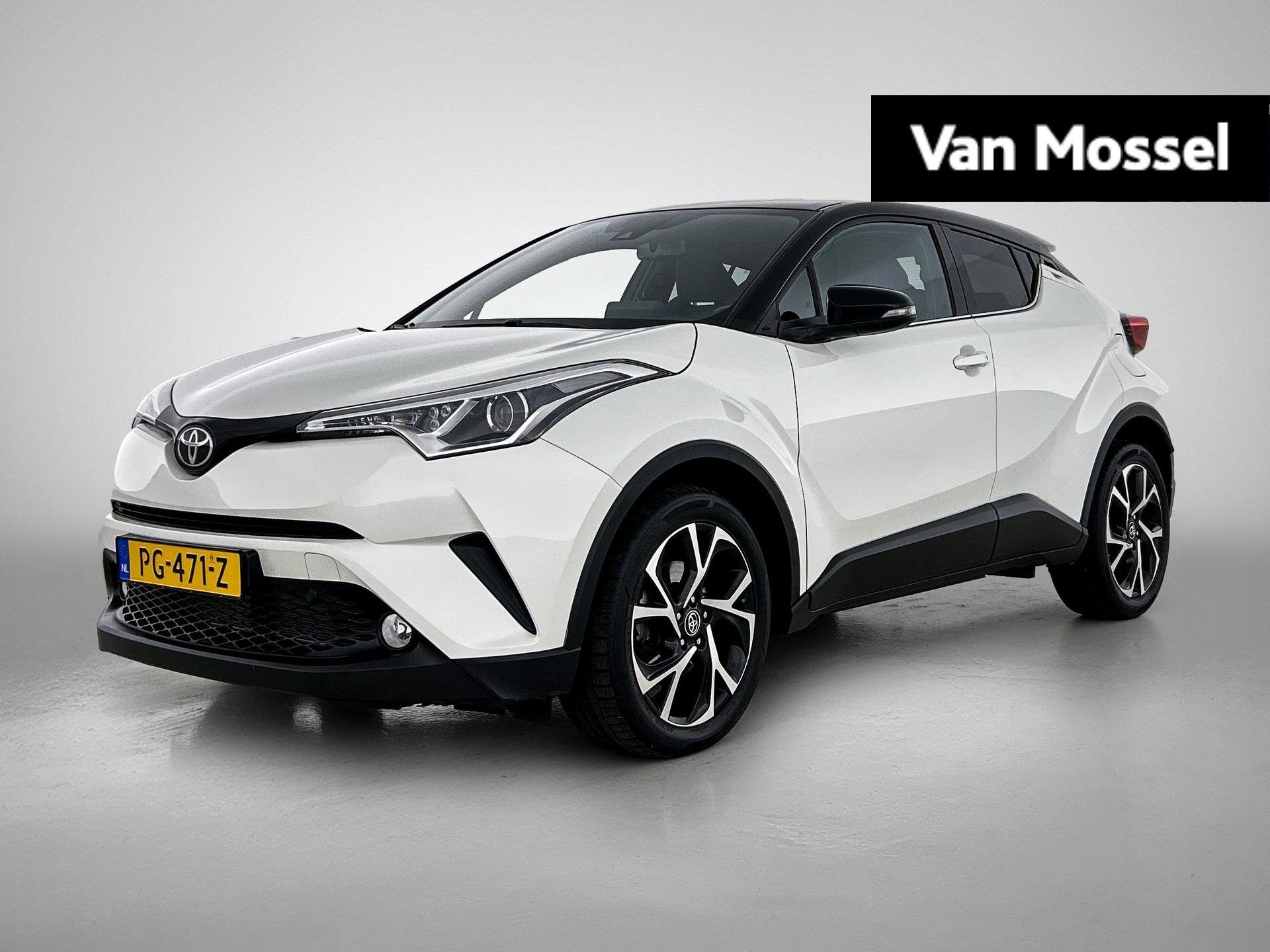 Toyota C-HR 1.2 Bi-Tone 116 PK, Voorwielaandrijving, 12 maanden, Stof, Gebruikt