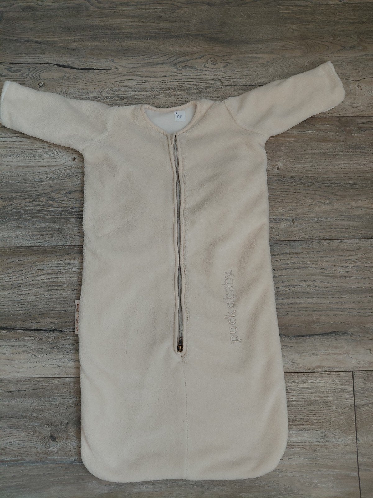Puckababy newborn bag, teddy Pure, prachtige staat, Inclusief buikband, Puckababy, Ophalen of Verzenden, Zo goed als nieuw