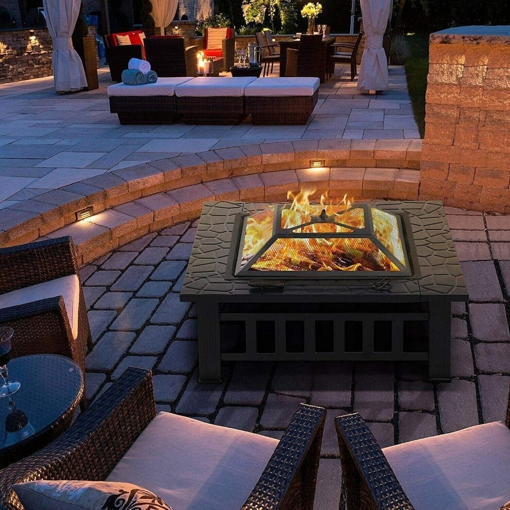 Vuurschaal Vuurkorf Terrasvuur Patio Vuurhaard Grill BBQ, Ophalen of Verzenden, Nieuw