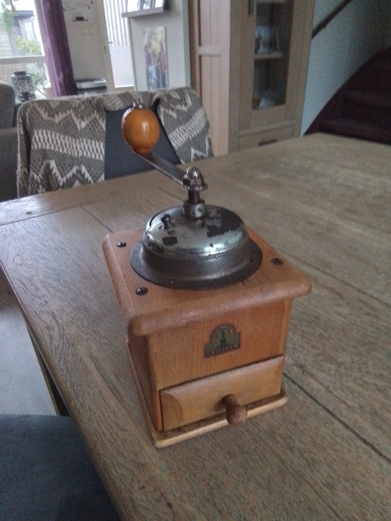 Vintage koffiemolen, Ophalen of Verzenden