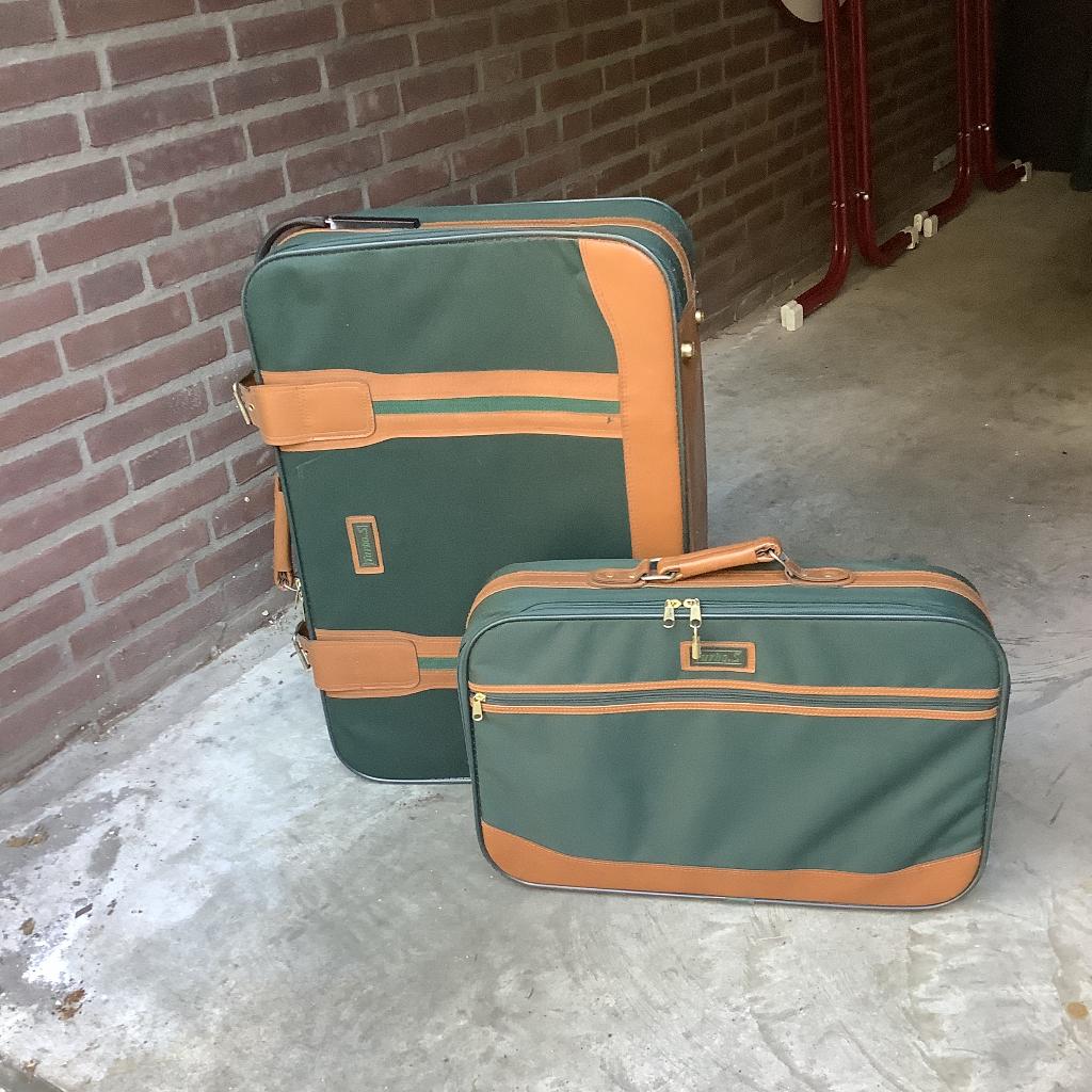 koffer, Gebruikt, Zacht kunststof, 35 tot 45 cm, Ophalen