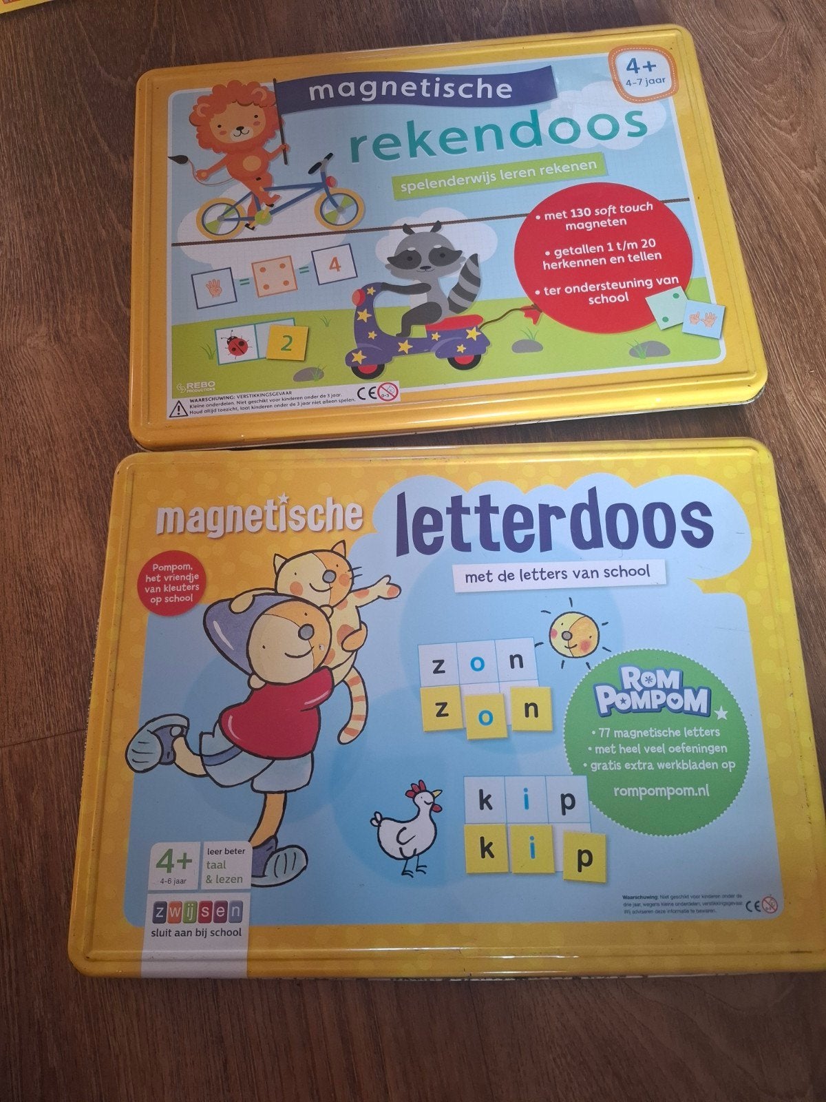 Magnetische Rekendoos & Letterdoos - Educatief Speelgoed, Kinderen en Baby's, Ophalen, Gebruikt, Taal en Lezen