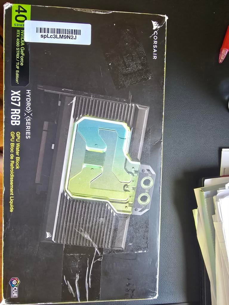 Corsair XG7 RGB RTX 4080 Waterblock - Strix/Tuf, GDDR6, PCI-Express 4, Nieuw, Ophalen of Verzenden
