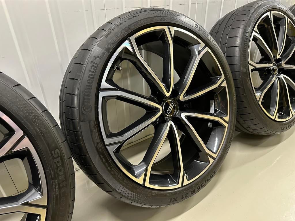 Audi Q3 RSQ3 83A601025AK Audi Sport RS Velgen S-Line Set, Auto-onderdelen, Banden en Velgen, Gebruikt, 255 mm, Banden en Velgen