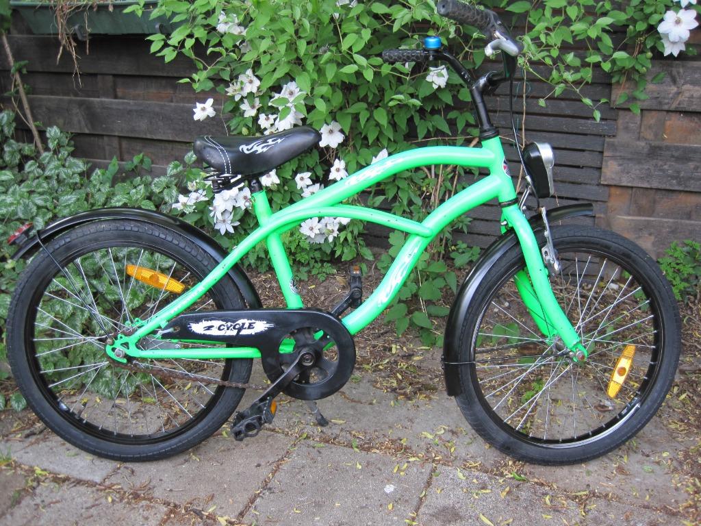 jongensfiets fiets jongen beach cruiser 20 inch, Ophalen, Gebruikt, 20 inch, Handrem