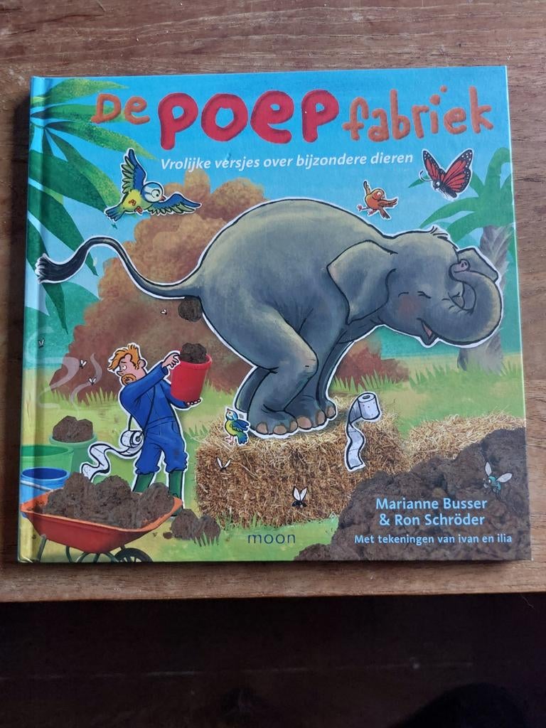 Marianne Busser - De poepfabriek, Boeken, Prentenboeken en Plaatjesalbums, Ophalen of Verzenden, Nieuw, Marianne Busser; Ron Schröder