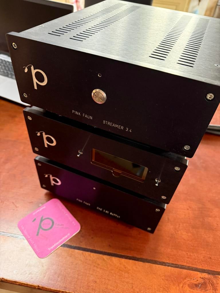 Pink Faun winkelvoorraad High-end DAC 2.32 + Power Supply, Ophalen of Verzenden, Nieuw, Overige merken