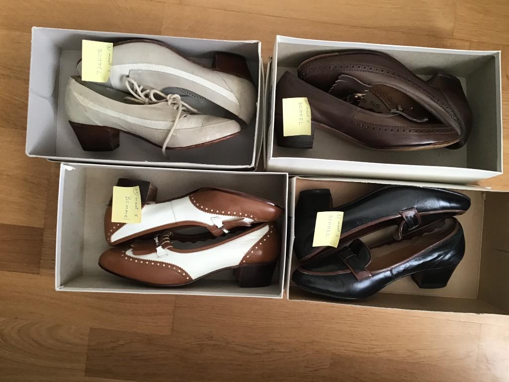 LUXE MERKSCHOENEN- o.a.van Bommel, Picardi, Sioux -38, 37,5, Bruin, Instappers, Ophalen of Verzenden, Zo goed als nieuw