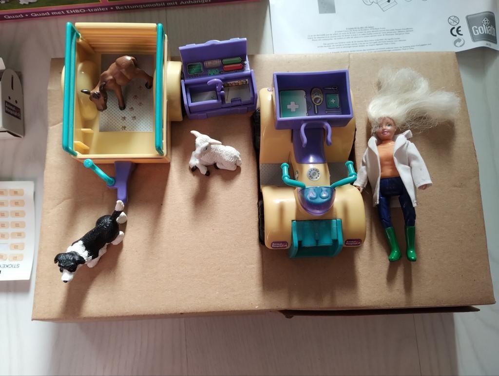 Animal Hospital set De Quad in goede staat, Kinderen en Baby's, Speelgoed | Overig, Ophalen of Verzenden, Gebruikt, Jongen of Meisje