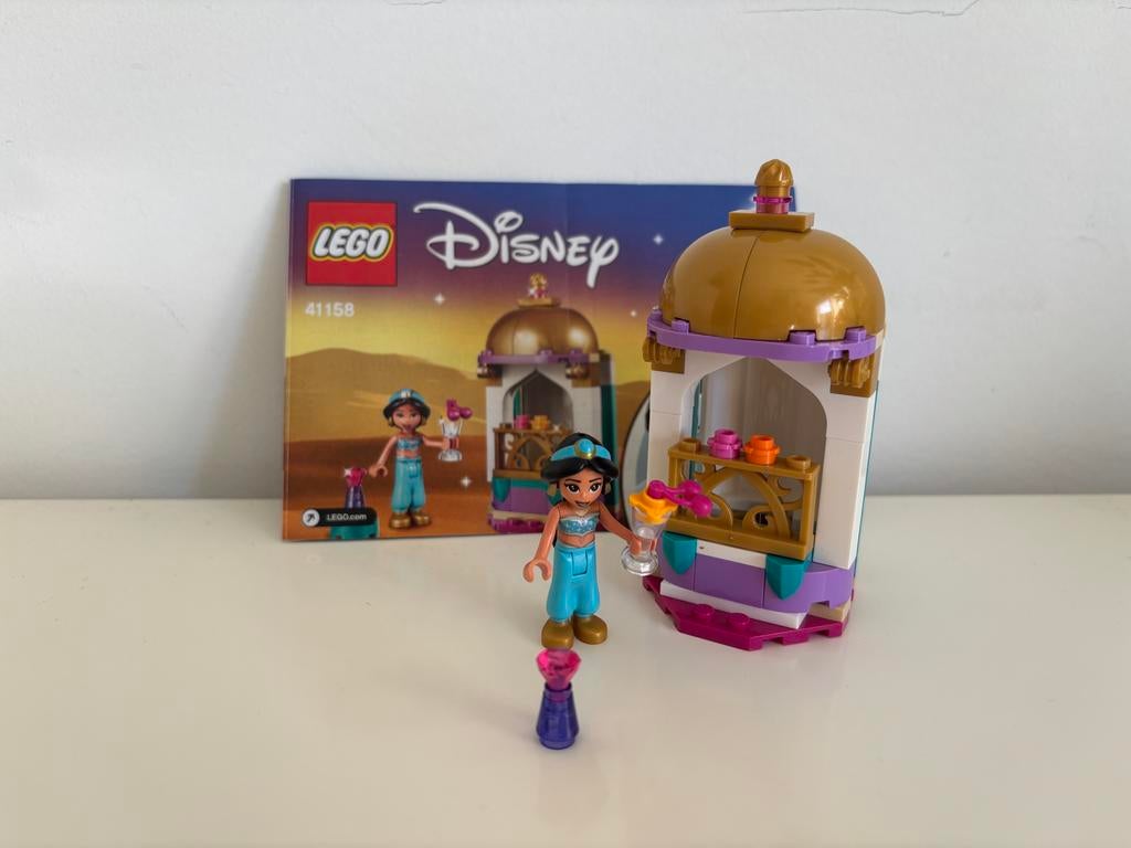 Lego Disney 41158 - Jasmines kleine toren - zonder doosje, Ophalen of Verzenden, Zo goed als nieuw, Complete set, Lego