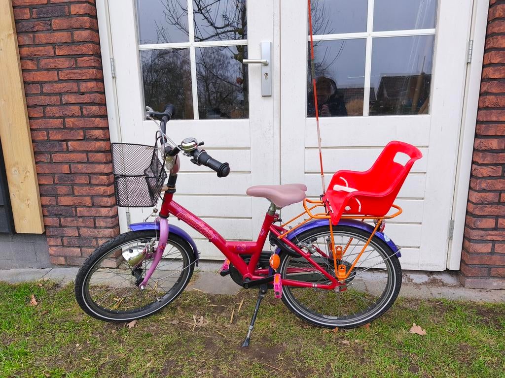 Leuke meiden fiets 20 inch, Ophalen, Gebruikt