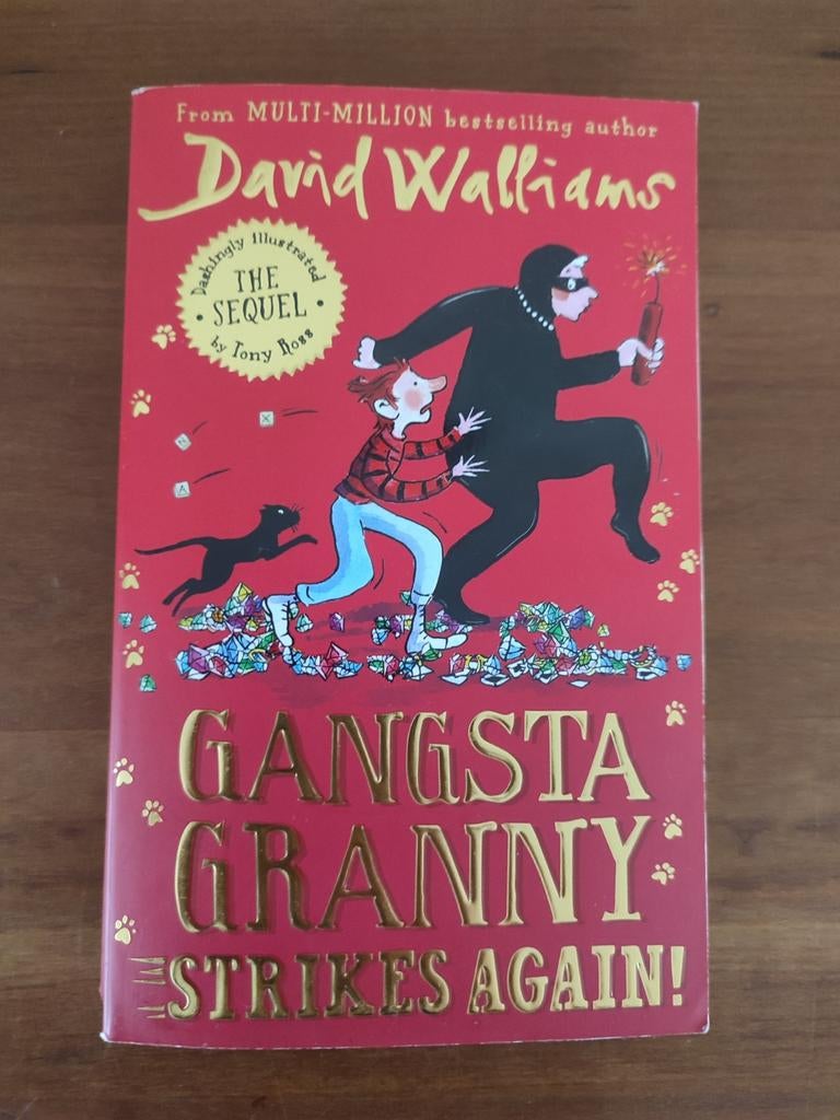 Gangsta Granny Strikes Again! - David Walliams, Ophalen of Verzenden, Gelezen, Fictie algemeen