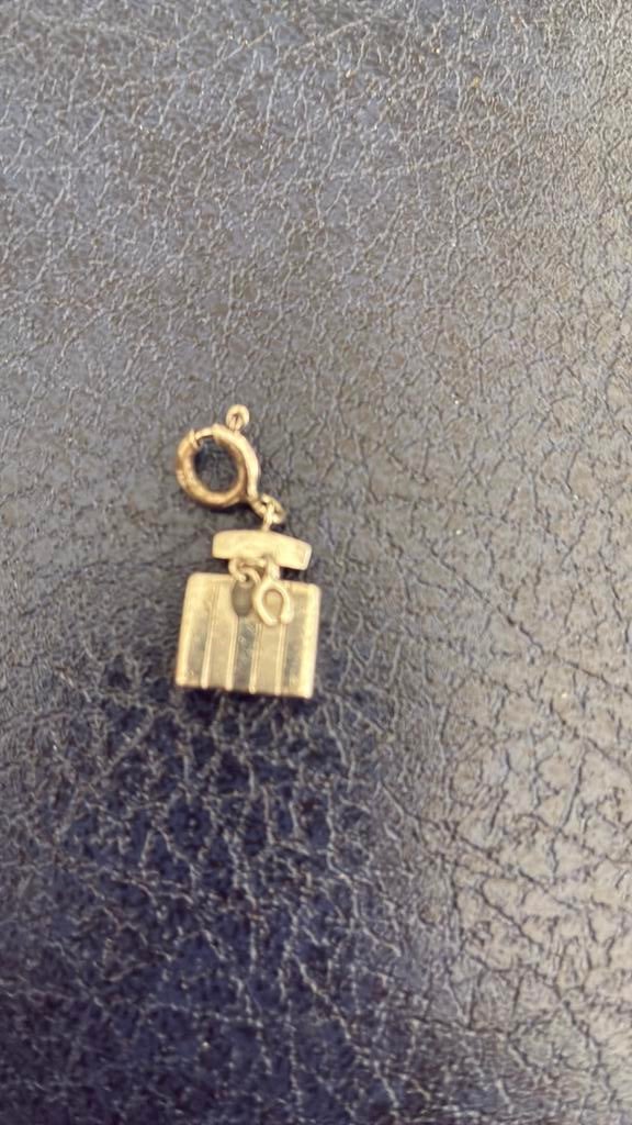 925 sterling zilver bedel heupflesje, Ophalen of Verzenden, Gebruikt, Zilver, Overige merken