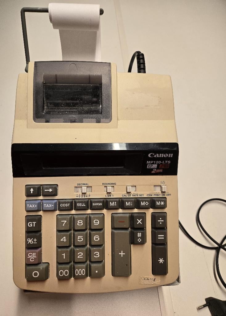 Canon telrol rekenmachine Vintage, Ophalen of Verzenden, Computers en Rekenmachines
