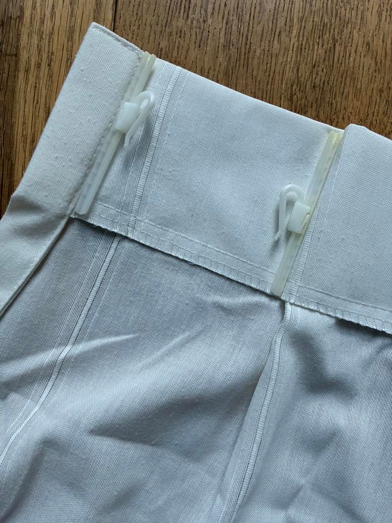 2x gordijnen / vitrage, Overige kleuren, 100 tot 150 cm, Vintage, Zo goed als nieuw