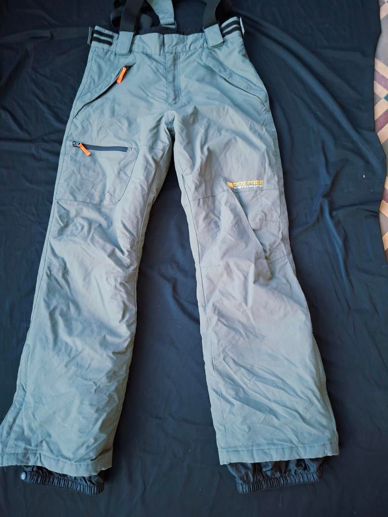 Grijsgroene skibroek Rodeo maat S, Kleding | Dames, Ophalen of Verzenden, Gedragen, Maat 36 (S), Broek