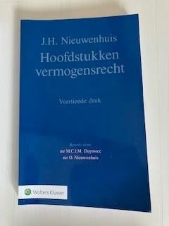 Hoofdstukken vermogensrecht 14e druk, Ophalen of Verzenden, Gamma, Zo goed als nieuw, WO