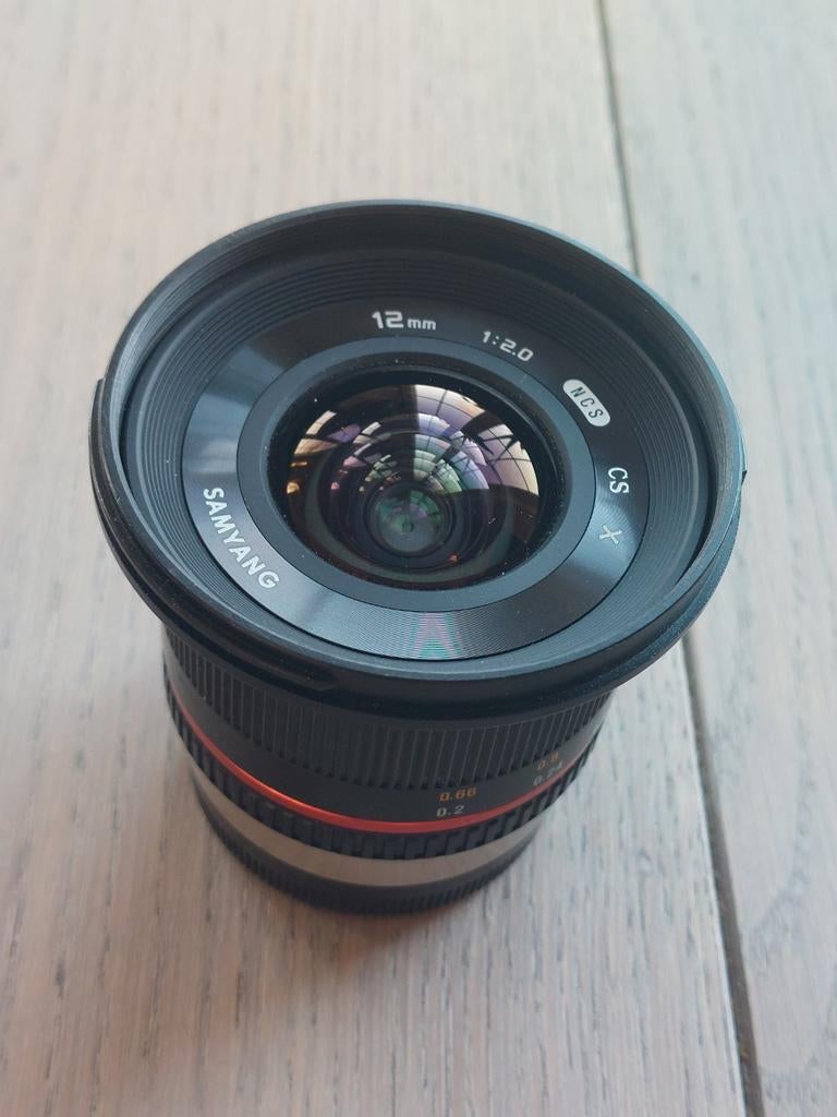 Samyang 12mm 2.0 voor fujifilm, Audio, Tv en Foto, Fotografie | Lenzen en Objectieven, Ophalen of Verzenden, Groothoeklens