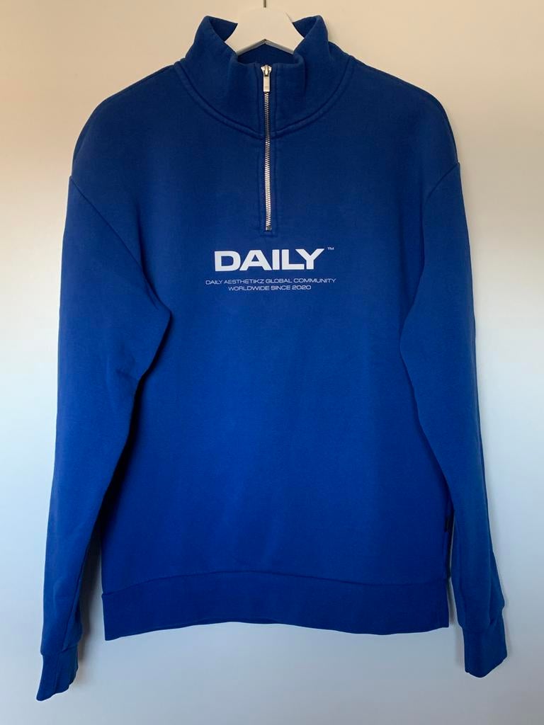 Daily Aesthetikz trui, Ophalen of Verzenden, Zo goed als nieuw, Maat 46 (S) of kleiner, Blauw